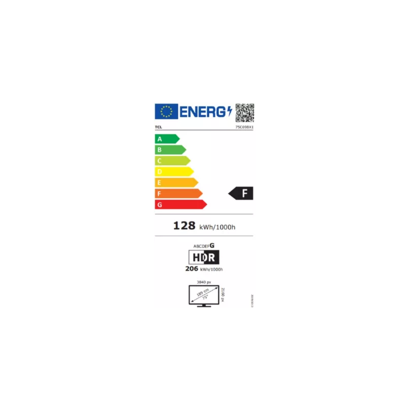 Télévision TCL 75C69B