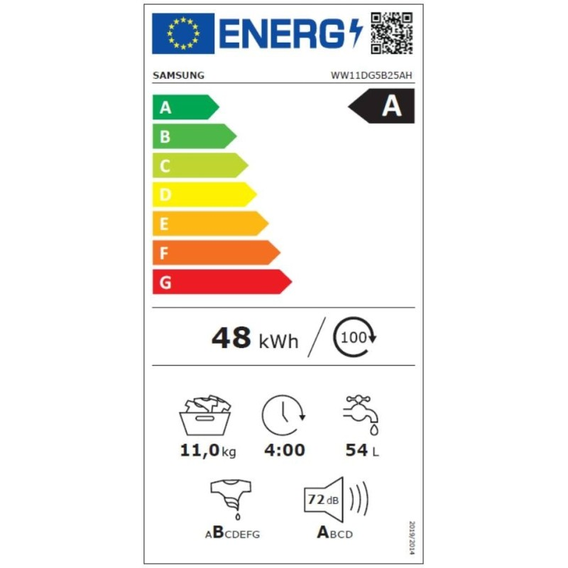Lave Linge SAMSUNG WW11DG5B25AH