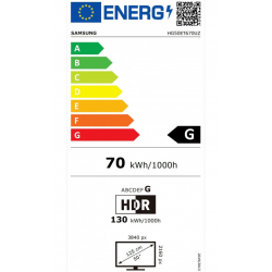 Écran hôtel SAMSUNG HG50ET670UZXEN