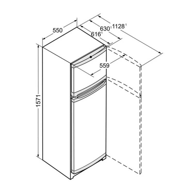 Réfrigérateur congélateur LIEBHERR CTPE251-26