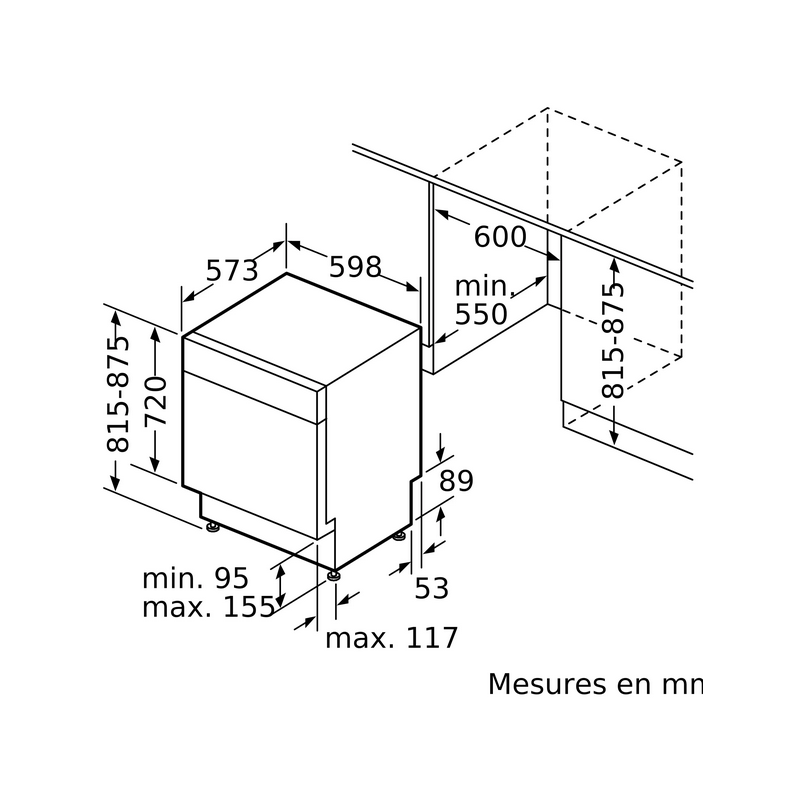 Lave Vaisselle BOSCH SMU4EUS03E