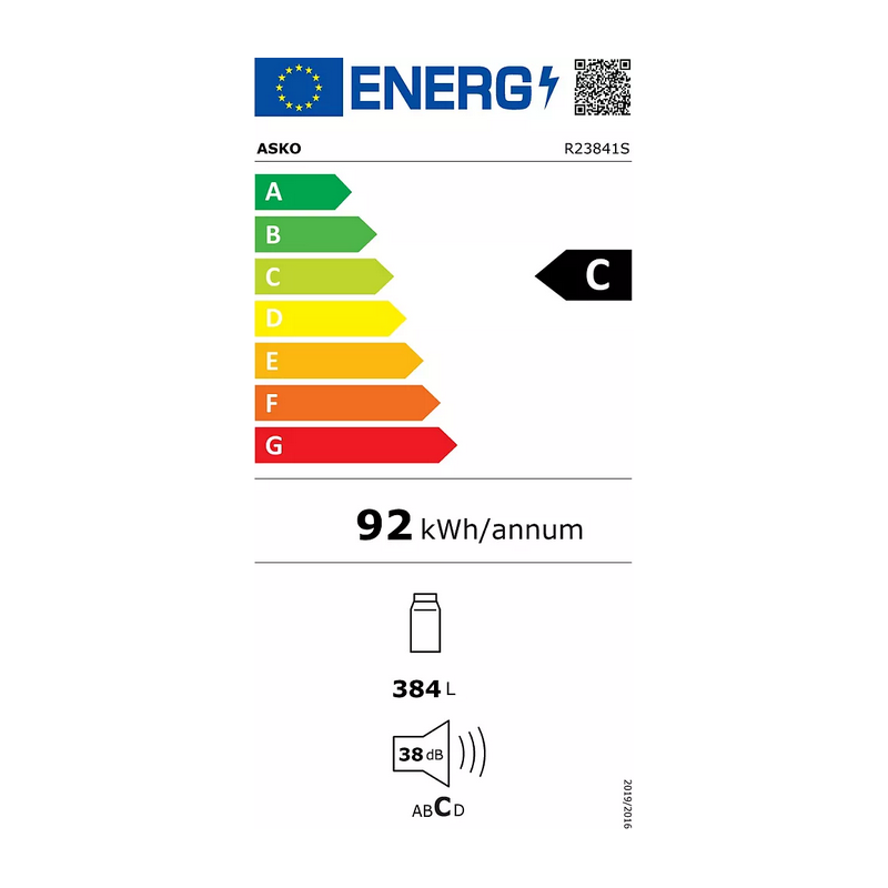 Réfrigérateur Une Porte ASKO R23841S