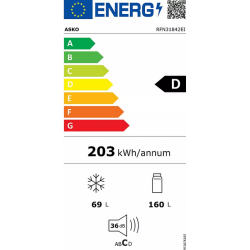 Réfrigérateur congélateur ASKO RFN31842EI