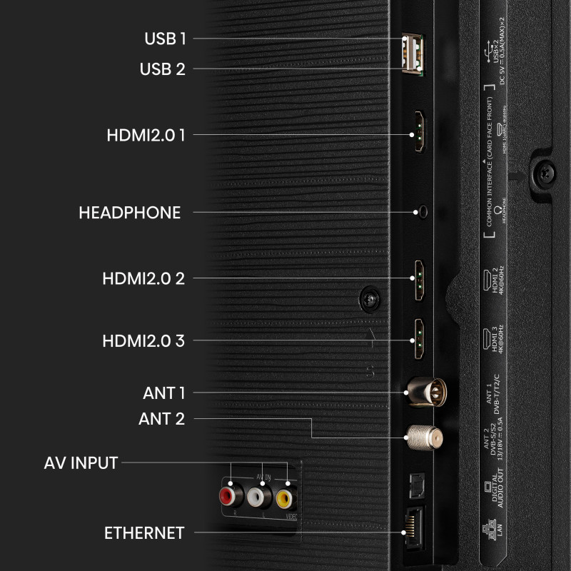 Télévision HISENSE 43E7KQ
