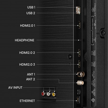 Télévision HISENSE 43E7KQ