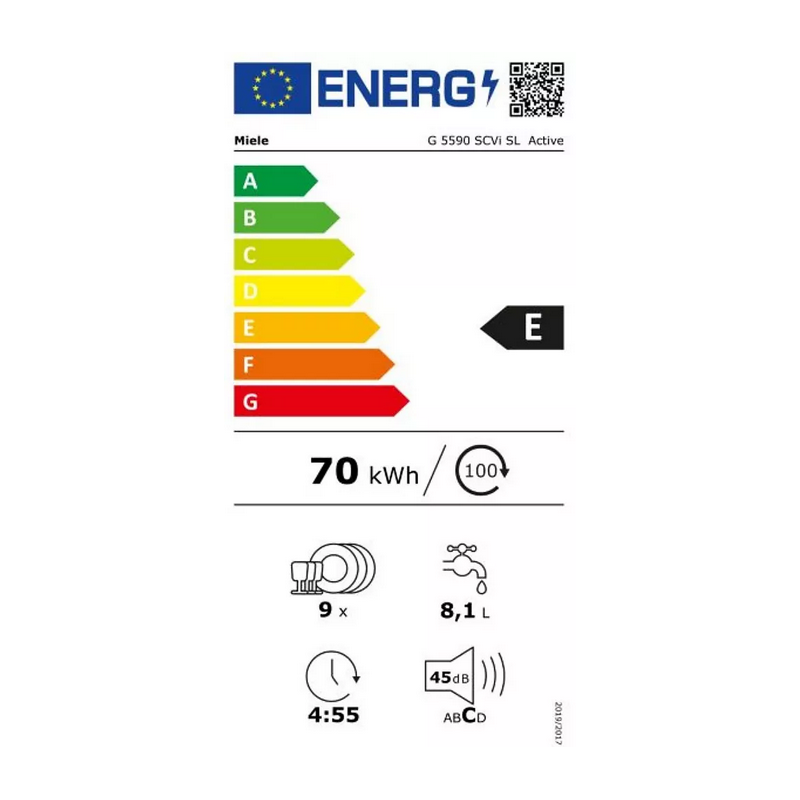 Lave Vaisselle MIELE G5590SCVI SL