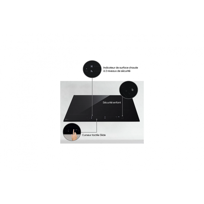 Plaque de cuisson LG CBIZ3035B
