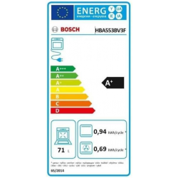 Four BOSCH HBA553BV3F