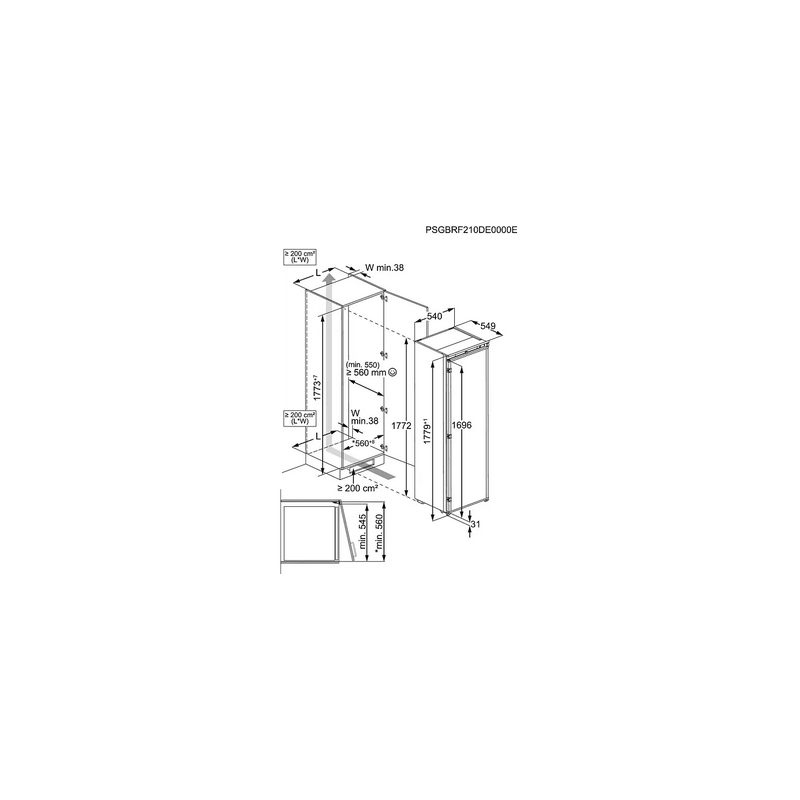 Réfrigérateur Une Porte ELECTROLUX ERD6DE18S
