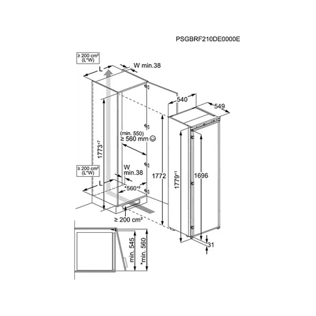 Réfrigérateur Une Porte ELECTROLUX ERD6DE18S