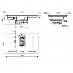 Plaque de cuisson ROBLIN VIRTUOSE 6837071