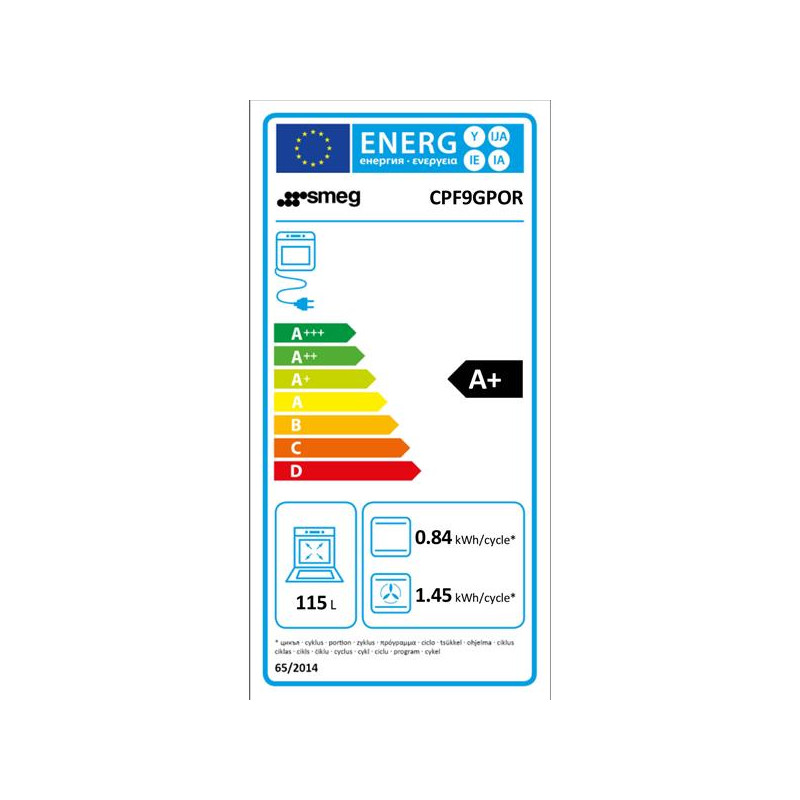 Cuisinière SMEG CPF9GPOR