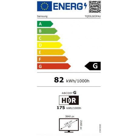 Télévision SAMSUNG TQ55LS03FA