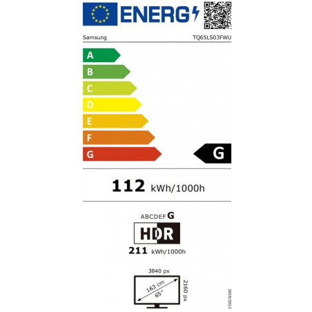 Télévision SAMSUNG TQ65LS03FW