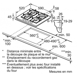 Plaque de cuisson BOSCH PNH6B6K4X