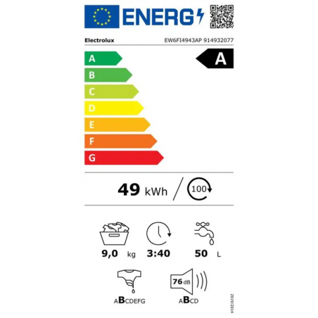 Lave Linge ELECTROLUX EW6FI4943AP