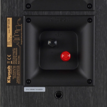 Enceintes compactes KLIPSCH RP-500M-WALNUT ( la paire )