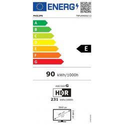 Télévision PHILIPS 75PUS900/12