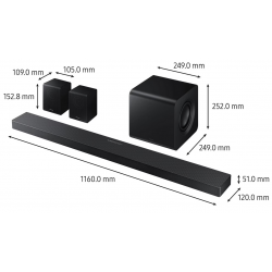 Barre de son SAMSUNG HW-QS760F/XE