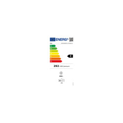 Congélateur BEKO RFNE448E35W