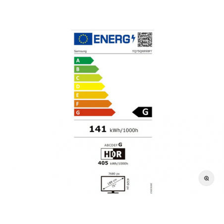 Télévision SAMSUNG TQ75QN990F