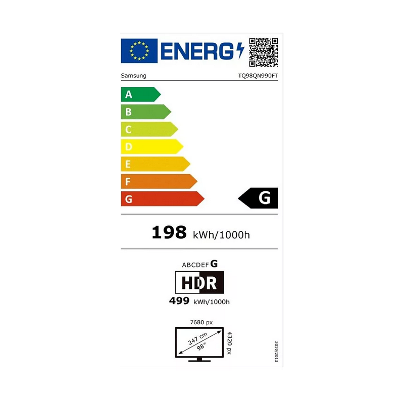Télévision SAMSUNG TQ98QN990F