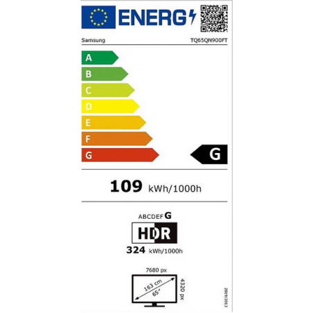 Télévision SAMSUNG TQ65QN900F
