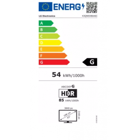 Télévision LG 43QNED86A6C