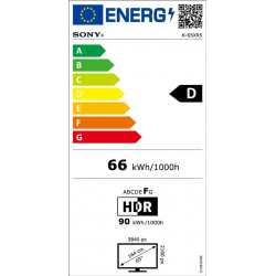 Télévision SONY K65XR59B