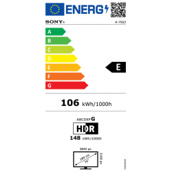 Télévision SONY K75S35B