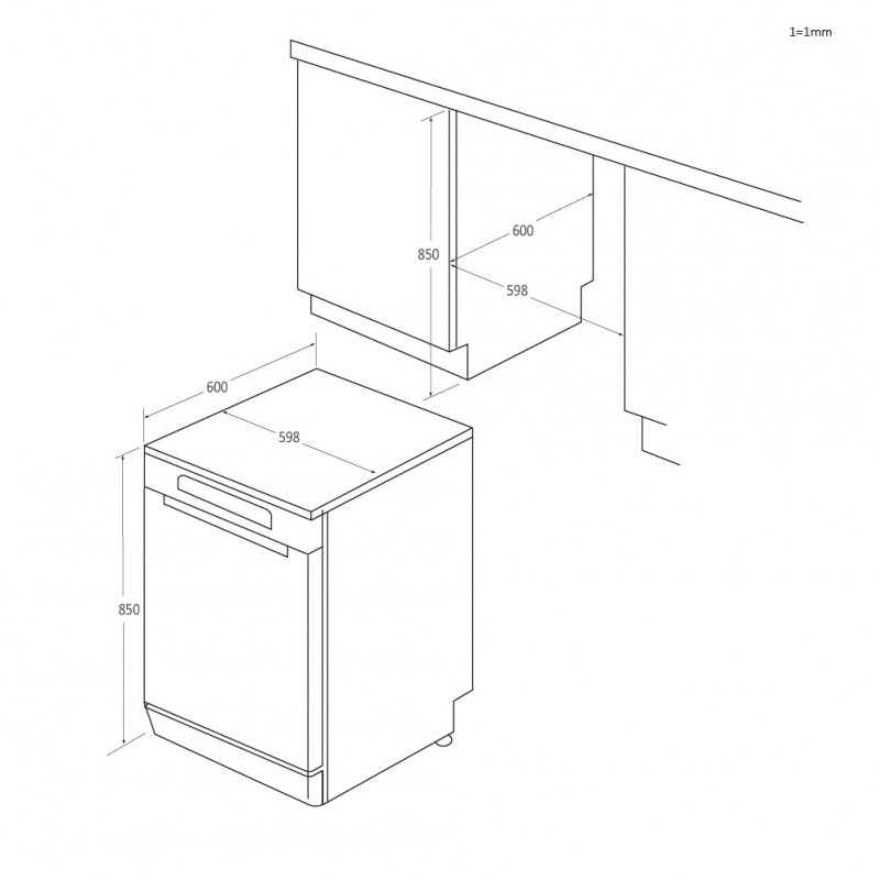 Lave Vaisselle HAIER XF6B2M3PX