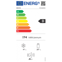 Réfrigérateur congélateur HISENSE FCN300DWD