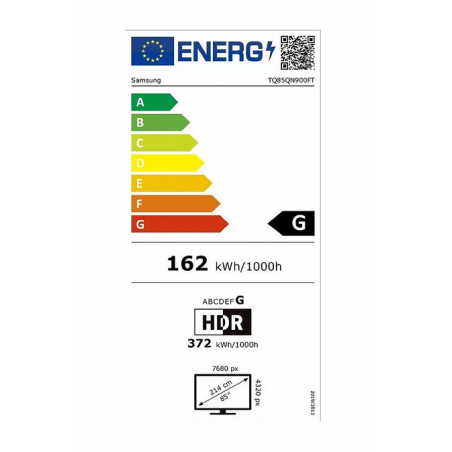 Télévision SAMSUNG TQ85QN900F