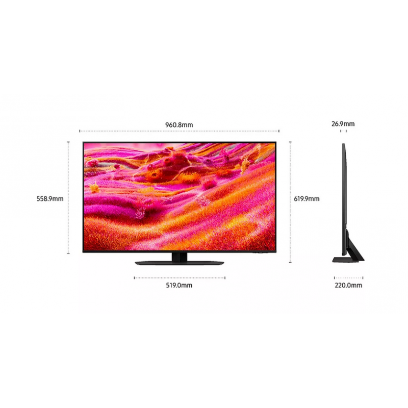 Télévision SAMSUNG TQ43QN90F