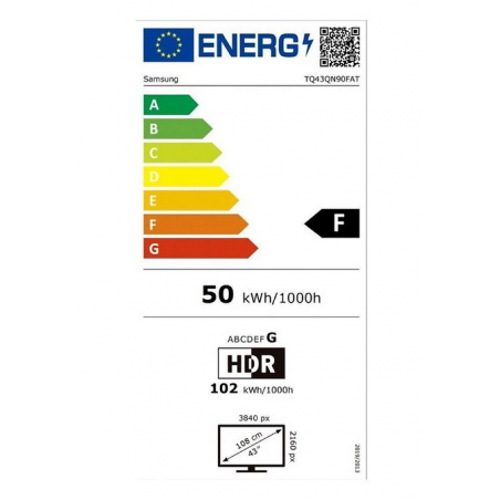Télévision SAMSUNG TQ43QN90F
