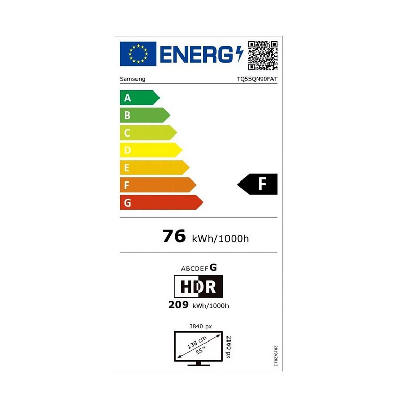 Télévision SAMSUNG TQ55QN90F