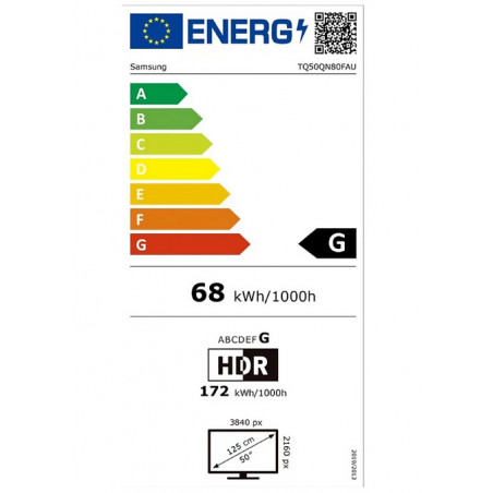 Télévision SAMSUNG TQ50QN80F