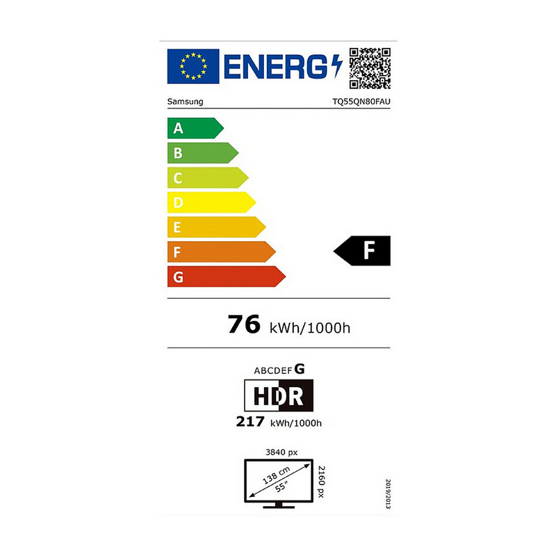 Télévision SAMSUNG TQ55QN80F