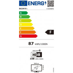 Télévision SONY K65XR8M25B