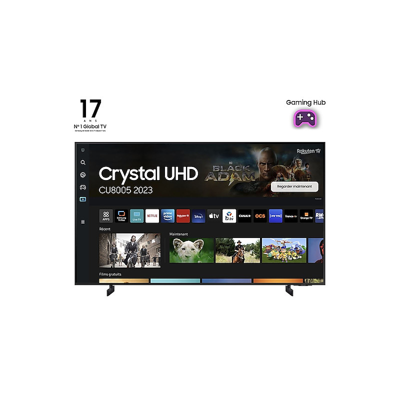 Télévision SAMSUNG TU50CU8005KXXC