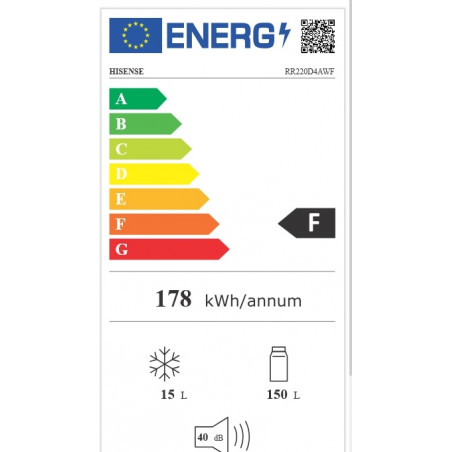 Réfrigérateur Une Porte HISENSE RR220D4AWF