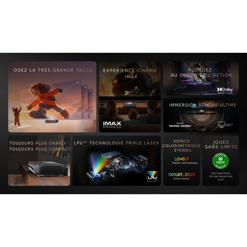 Vidéoprojecteur HISENSE PX3 PRO