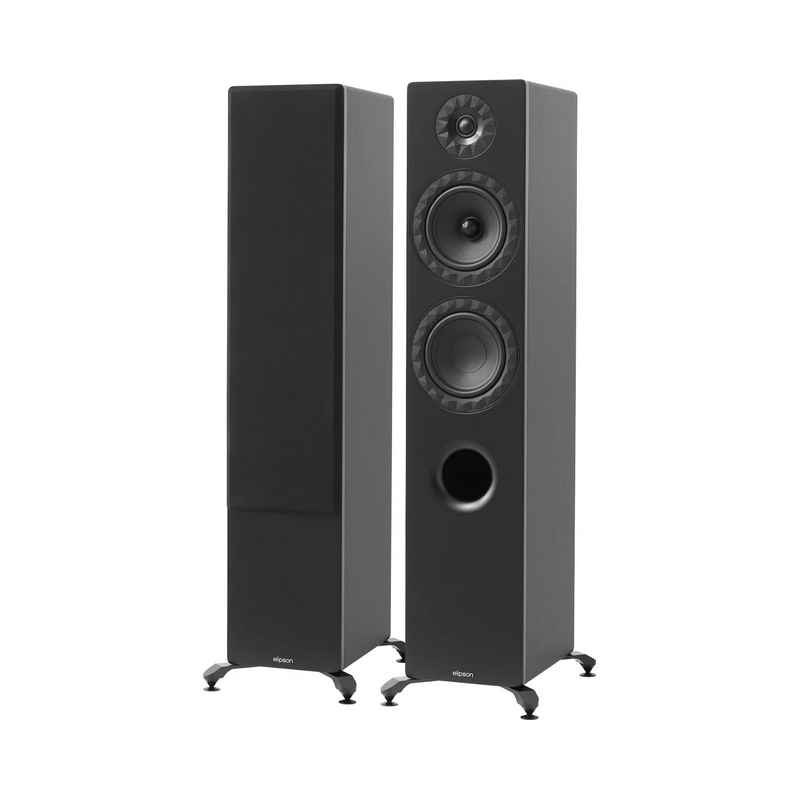 Enceintes colonnes ELIPSON PRESTIGE FACET II 14F NOIR MAT