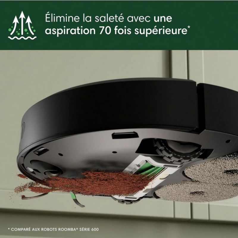 Aspirateur I ROBOT ROOMBA PLUS 405PLUS AWD NOIR