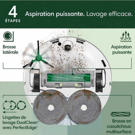 Aspirateur IROBOT ROOMBA PLUS 505 PLUS AWD BLANC