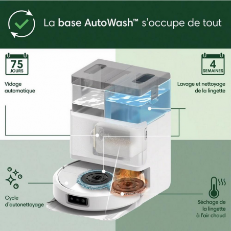 Aspirateur IROBOT ROOMBA PLUS 505 PLUS AWD BLANC