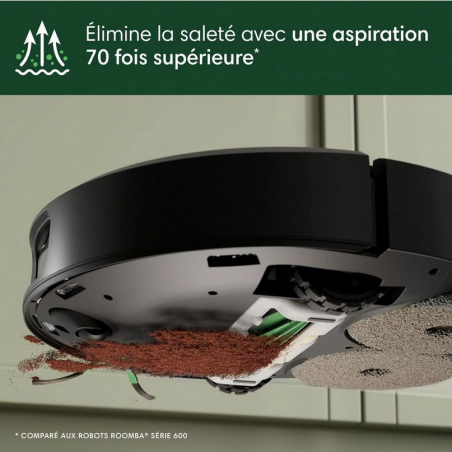 Aspirateur IROBOT ROOMBA PLUS 505 PLUS AWD NOIR