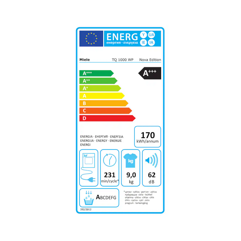 Sèche Linge MIELE TQ1000WP