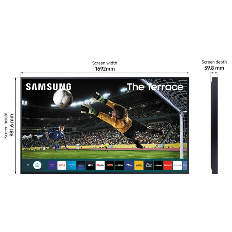 Télévision SAMSUNG TQ75LST7TG