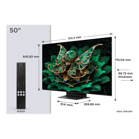 Télévision TCL 50C7K